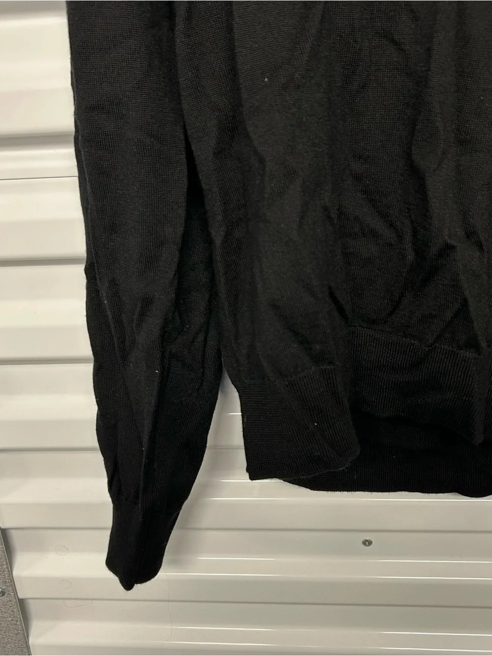 Polo by Ralph Lauren Black V-Neck Pullover Sweater
